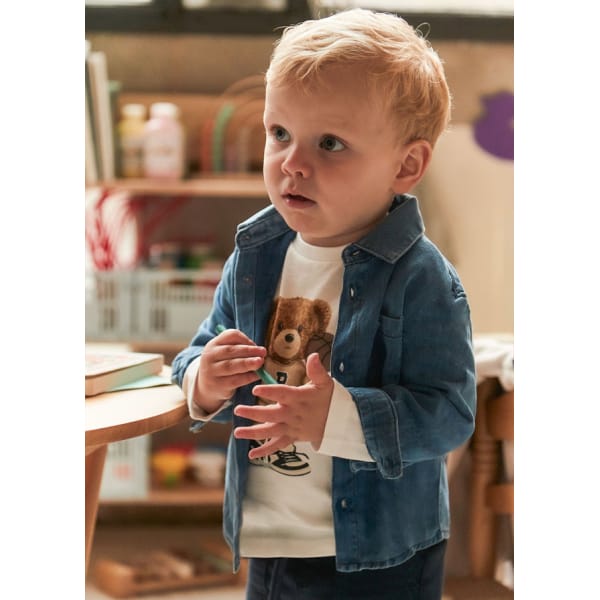 Πουκαμισο μακρ/κο τζιν