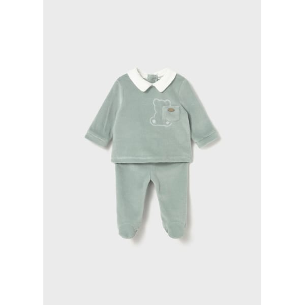 Σετ φορμα βελουτε γιακας