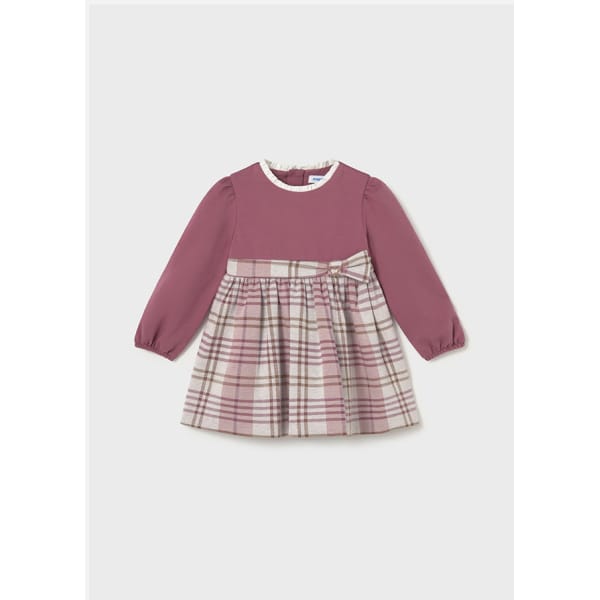 Φορεμα καρο συνδυασμενο