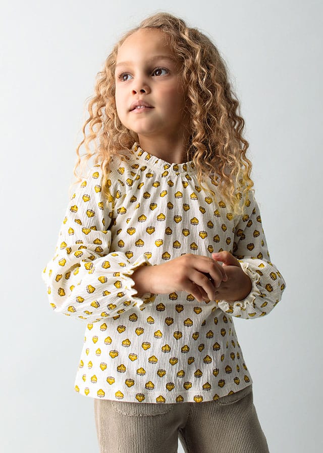 Μπλουζα μακρυμ μακο γκοφρε