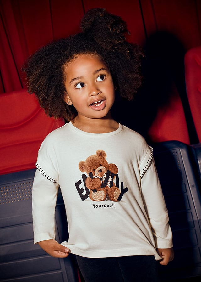 Μπλουζα μακρυμανικη αρκουδακι