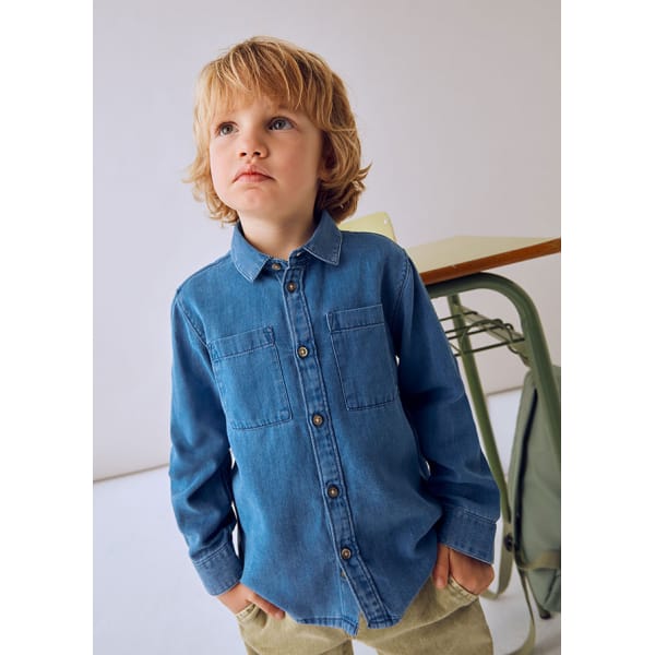 Πουκαμισο μακρ/κο τζιν