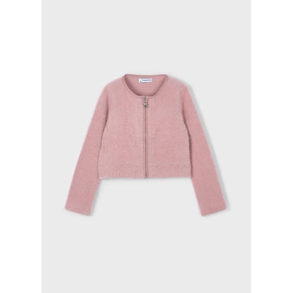 Ζακετα πλεκτη γουνα