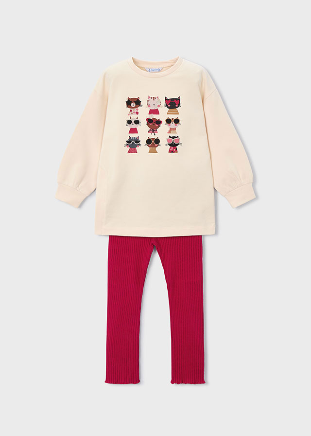 Σετ φουτερ κολαν διατρητο