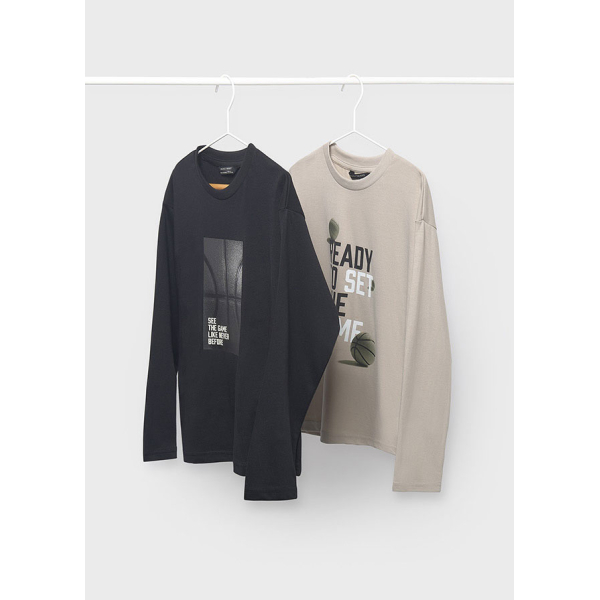 Σετ 2 μπλουζακια μακρυμανικα