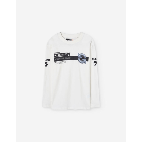 PK5 LS TSHIRT JERSEY LIGHT BEIGE 8-16