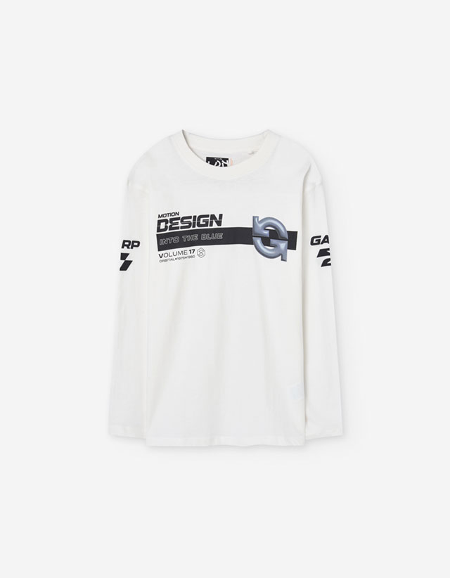 PK5 LS TSHIRT JERSEY LIGHT BEIGE 8-16