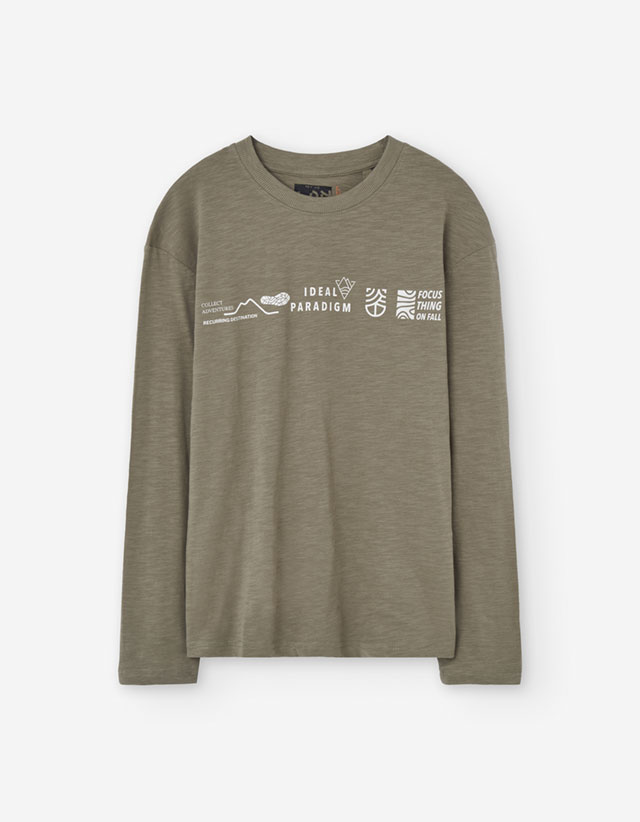 PK5 LS TSHIRT JERSEY DARK GREEN 8-16