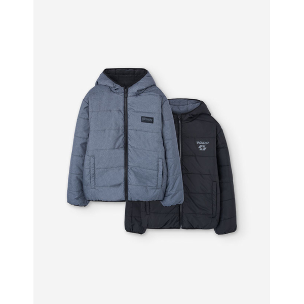 PK5 PUFFER NYLON GREY 8-16