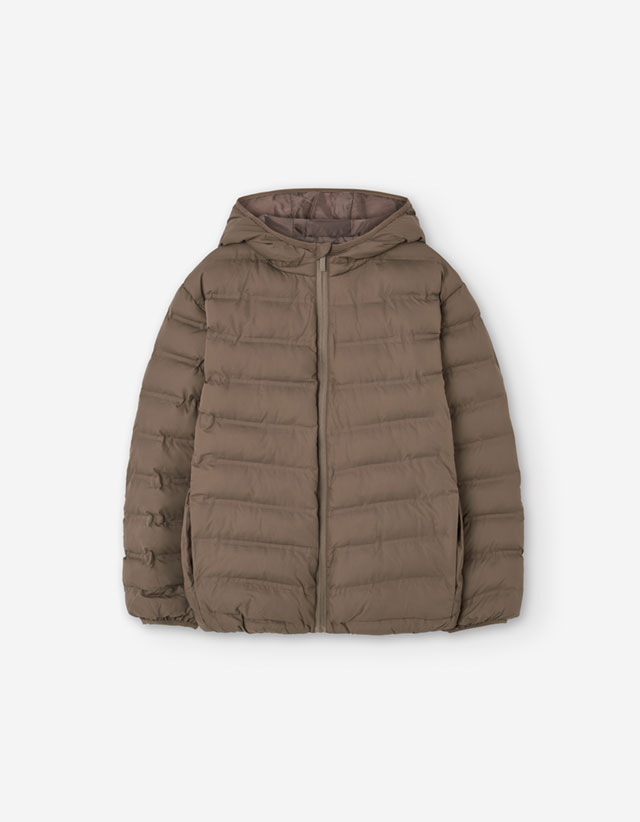 PK5 PARKA NYLON GREY 8-16