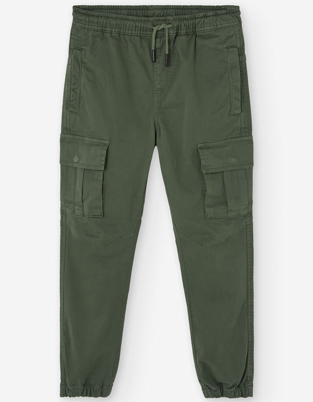 PK5 PANTS TWILL DARK GREEN 8-16