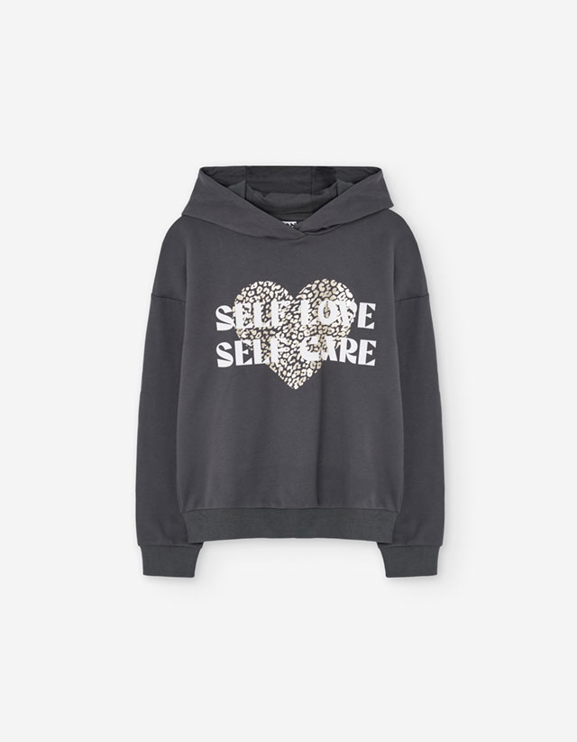 PK5 SWEATER FLEECE DARK GREY 8-16