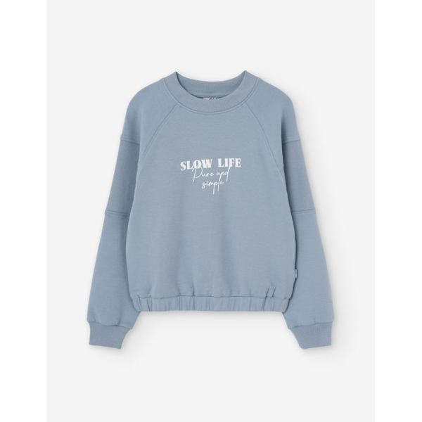 PK5 SWEATER INTERLOCK BLUE 8-16