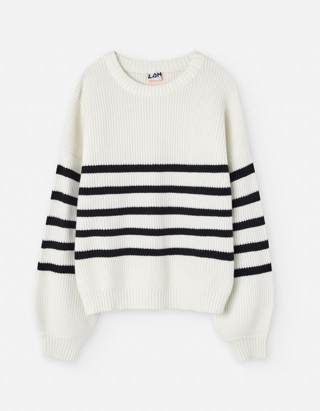PK5 SWEATER KNIT ECRU 8-16