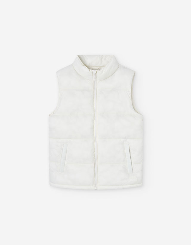 PK5 VEST NYLON ECRU 8-16