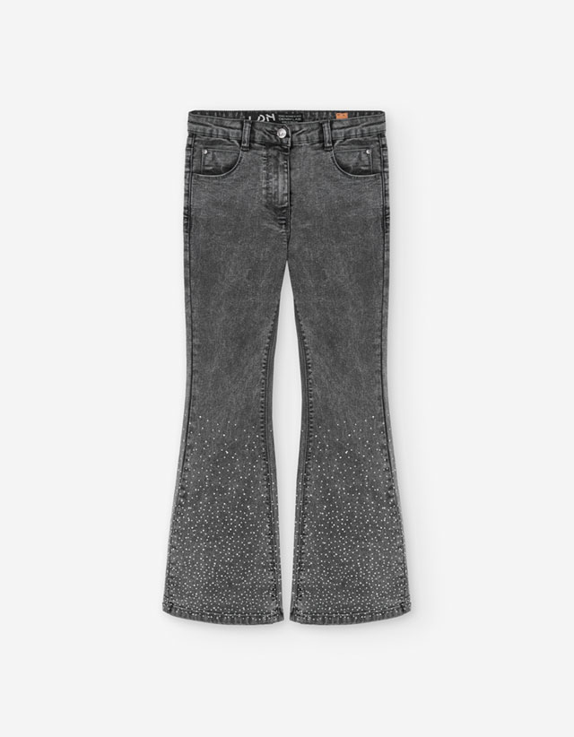 PK5 PANTS DENIM DARK GREY DENIM 8-16
