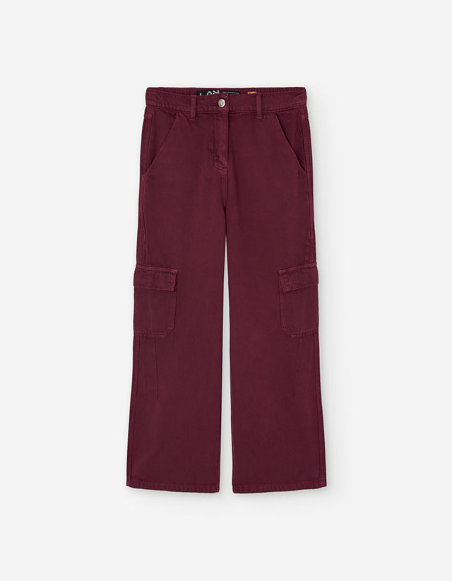 PK5 PANTS TWILL BROWN 8-16