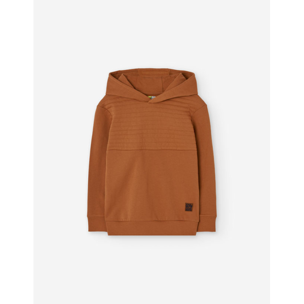 PK6 SWEATER FLEECE DARK ORANGE 2-7Y