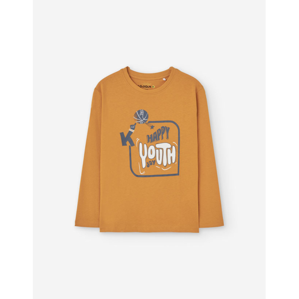 PK8 LS TSHIRT JERSEY YELLOW 3-11/12Y