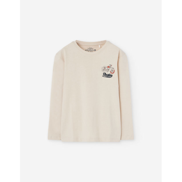 PK6 LS TSHIRT JERSEY STONE 2-7Y