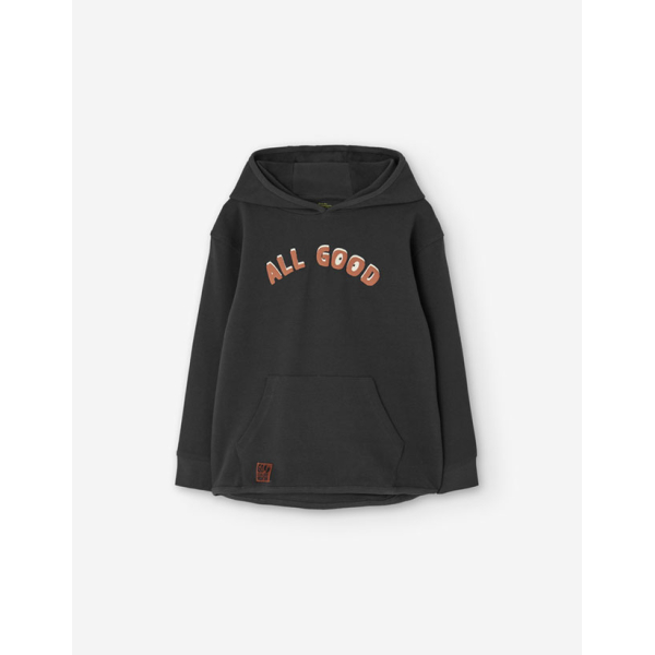 PK6 LS TSHIRT JERSEY DARK GREY 2-7Y