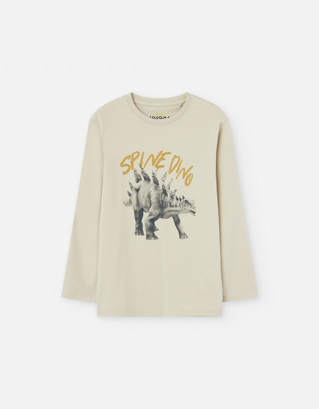 PK6 LS TSHIRT JERSEY GREY 2-7Y