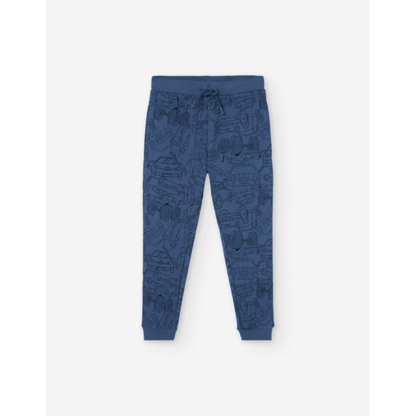 PK6 PANTS FLEECE DARK BLUE 2-7Y