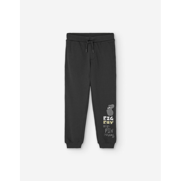 PK6 PANTS FLEECE DARK GREY 2-7Y