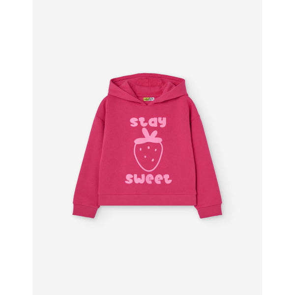 PK6 SWEATER FLEECE PINK 2-7Y