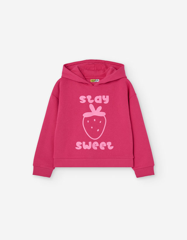 PK6 SWEATER FLEECE PINK 2-7Y
