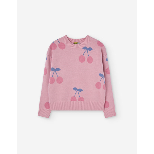 PK6 SWEATER KNIT LIGHT PINK 2-7Y