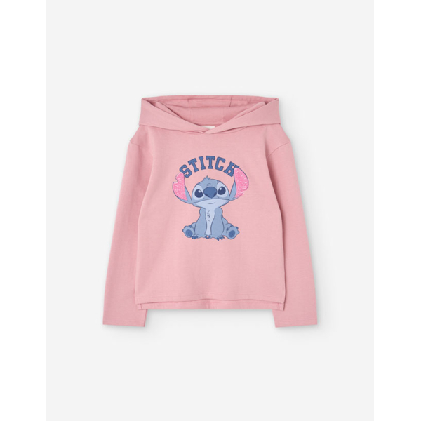 PK7 DIS SWEATER FLEECE LIGHT PINK 2-8Y