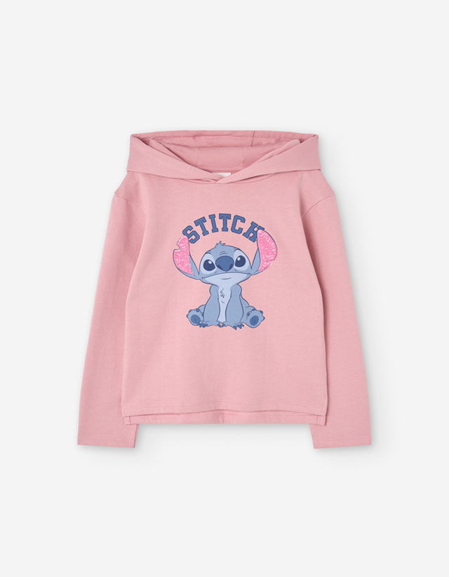 PK7 DIS SWEATER FLEECE LIGHT PINK 2-8Y