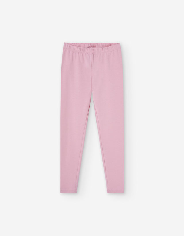 PK6 LEGGINGS JERSEY LIGHT PINK 2-7Y