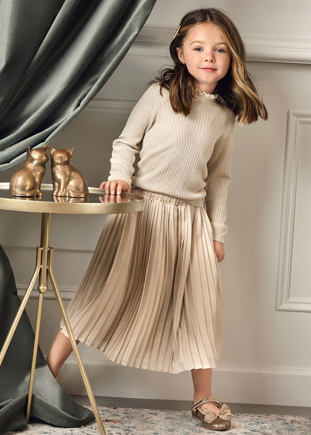 Φουστα midi λαμε