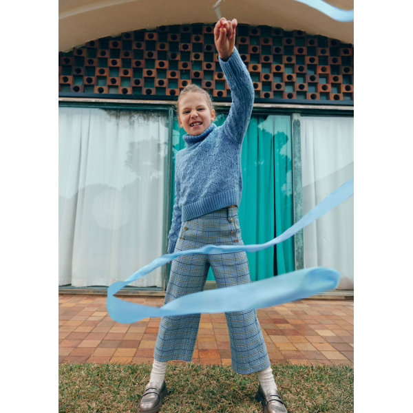 Παντελονι ζιπ κιλοτ καρο