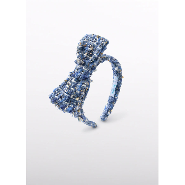 Στεκα tweed φιογκος