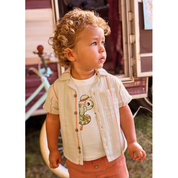 Πουκαμισο κοντομανικο γκοφρε