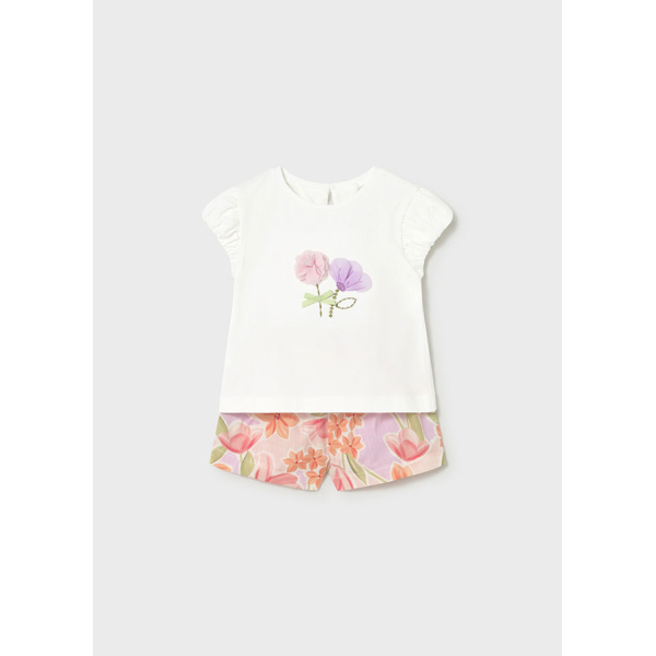 Σετ βερμουδα σταμπωτη