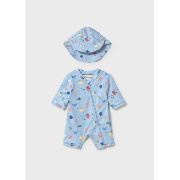 Σετ μαγιο φορμακι με καπελο