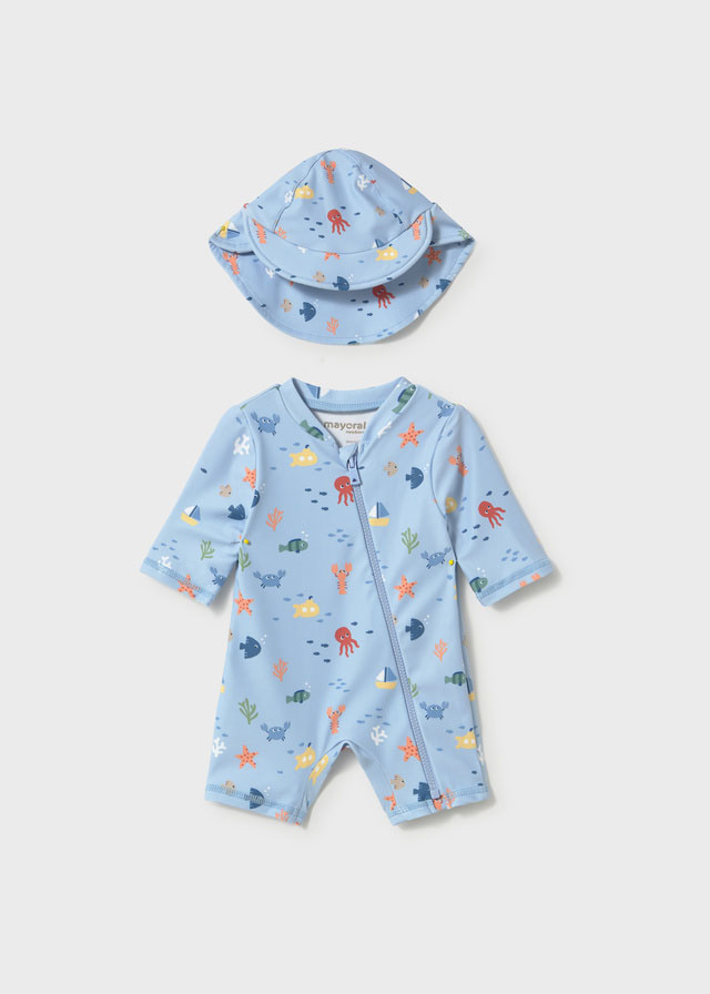 Σετ μαγιο φορμακι με καπελο