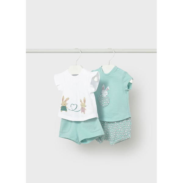 Σετ 4 τεμαχια κοντομανικα