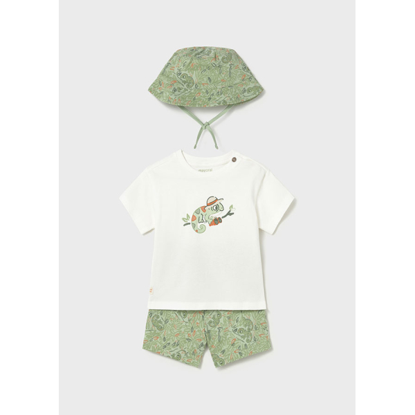 Σετ μακο σταμπα με καπελο