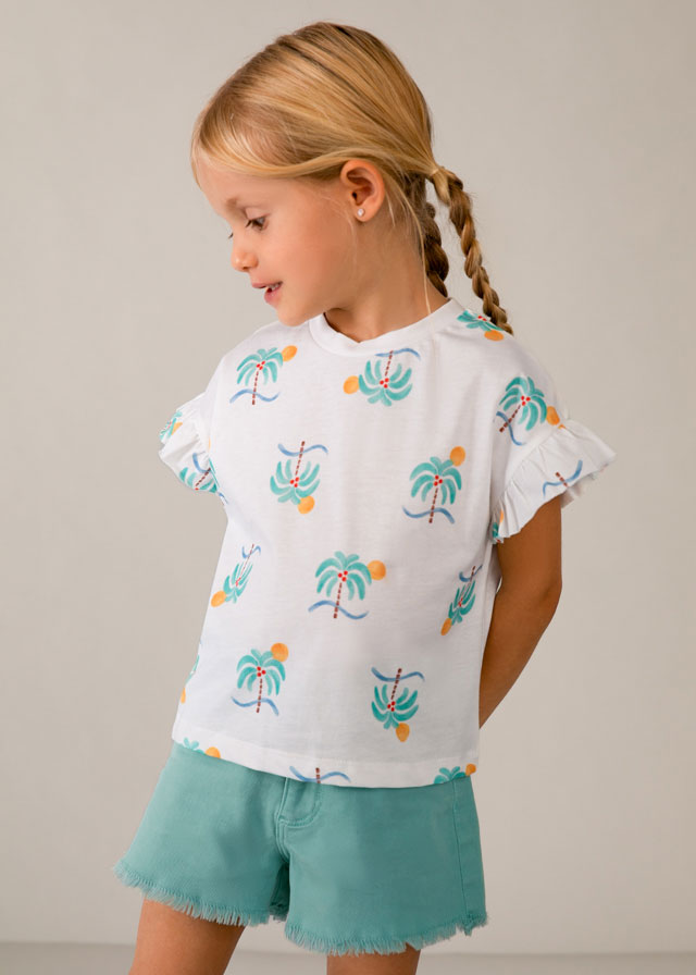 Μπλουζα κοντομανικη σταμπωτη