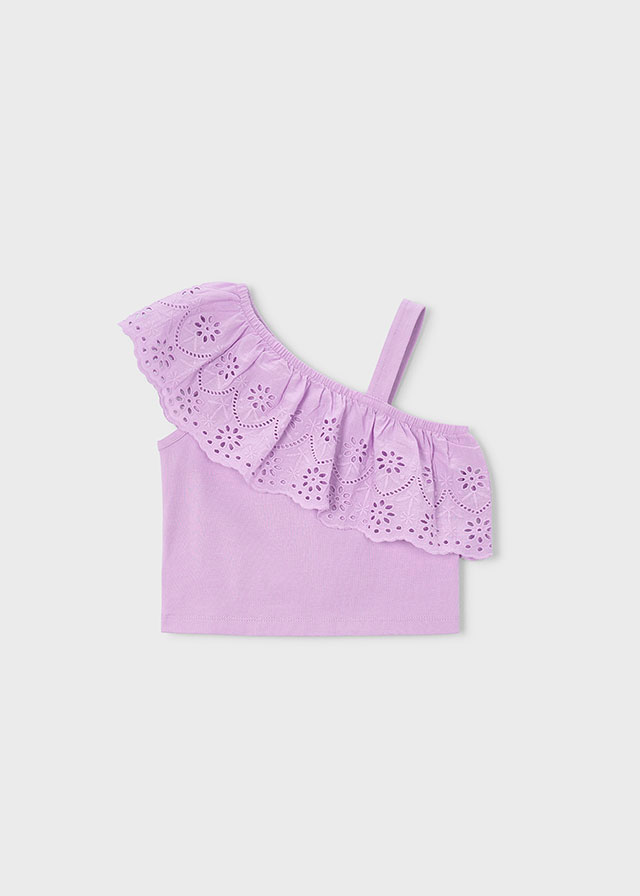 Μπλουζα τιραντες διατρητη