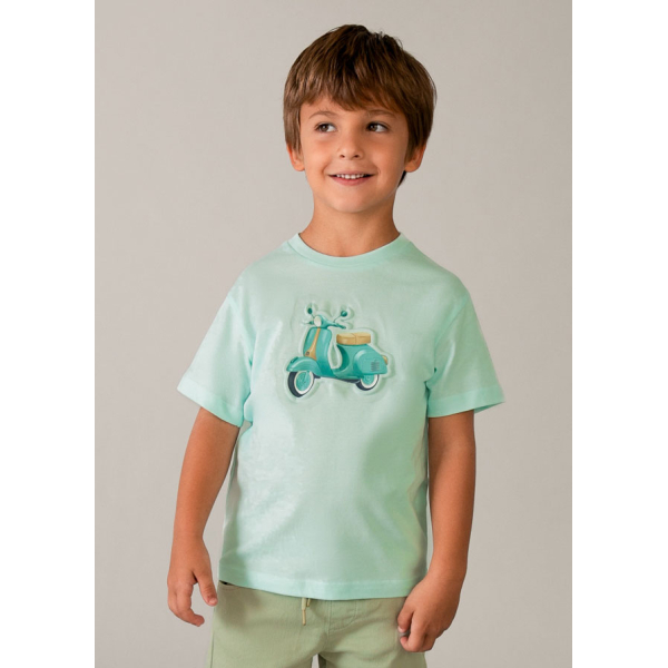 Μπλουζα κοντομ αναφλυφη βεσπα