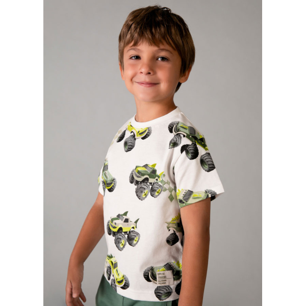 Μπλουζα κοντομανικη σταμπωτη