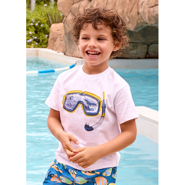 Μπλουζα κοντ σχεδ τυπου tromp