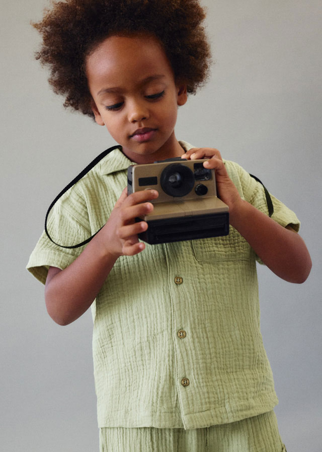 Πουκαμισο κοντομανικο γκοφρε