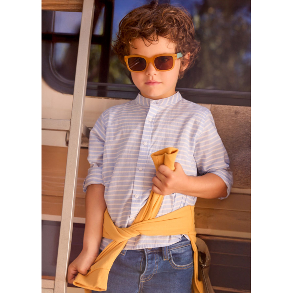 Πουκαμισο μακρυμανικο μαο ριγ